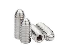 Pistone a molla con testa a sfera e incavo esagona Stantuffo a sfera con molla a esagono incassato M3-M16 da 10 pezzi, vite di fissaggio in acciaio inossidabile 304(10MM M5)