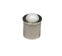 Pistone a molla con testa a sfera in plastica non filettata in acciaio inossidabile 304 M2M3M4M5M6M8M10M12(5pcs M12X16)