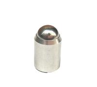 Pistone a molla fisso con sfera in acciaio inossidabile senza gradini M2m3m4m5m6m8mm10m12(5pcs M4X5)
