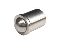 Pistone a testa sferica con molla fissa, tipo a pressione PFSSN in acciaio inossidabile D2~D16, con perlina di precisione a filo superiore, posizionamento a onda(D12 x 25)