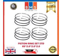 Pistone Anelli Set Std Per Peugeot Citroen Relè 2.0 Blu Resistente D Motore Ahm