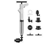 Pistone Aria Per Il Toilette - Svitatore Pipa, Pulitore Clog | Pompa a pressione, Strumenti Di Scarico Robusto, Soluzione Dei Capelli, Lavelli Affidabili Per La Lunghezza Degli Scarichi Da Bagno: 197