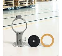 Pistone biella compressore d'aria per montaggio ad anello per olio Silent Air 550W/750W/1100W, parte di ricambio in metallo, set da 4 pezzi (per 750 W)