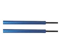 Pistone cofano Ascensore Ammortizzatore Cofano Per Civic 10Th 2017-2021 | 2 pezzi/1 coppia,2 pezzi di ammortizzatori a gas per cofano,Set completo(Carbon fiber blue)