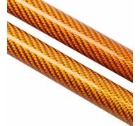 Pistone cofano Stile OE Ammortizzatore Cofano Per Nissan Per Murano Z50 | 2 pezzi/1 coppia,2 ammortizzatori a gas per auto supporti di sollevamento(Orange Carbon Fiber)