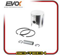 PISTONE COMPLETO CILINDRO EVOK 49mm MINARELLI AM6 con SPINOTTO FASCE ELASTICHE