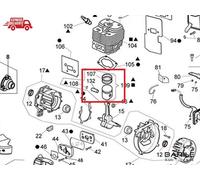 Pistone Completo Scuotitore Olive ACTIVE OLIVATOR M70