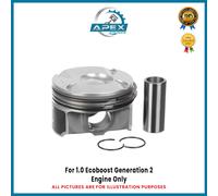 Pistone Con Anelli Per Ford 1.0 12V Ecoboost Generazione 2 Motore - 1 Pezzi -