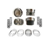 Pistone del motore e anello del pistone Compatibile con 1zzfe 1zz DOHC 1. 8L 16V L4 +0. 50 per i modelli 1998-2008 tra cui Avensis Celica Matrix