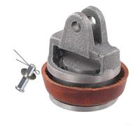 Pistone della pompa a mano del giardino, tipo 75 Kit di ricambio delle parti della pompa dell'acqua del ghisa con il supporto della maniglia dell'oscillazione della guarnizione in pelle per il sistema