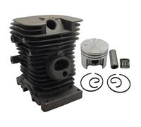 Pistone di cilindro Kit 38mm Part sostitutivo per la riparazione del motore Chainsaw Compatibile con 018 MS180 MS 180C