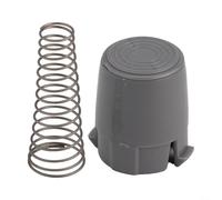 Pistone di ricambio per porta della lavatrice, 1 pezzo, caricato a molla magnetica, in metallo e plastica ad alta elasticità, grigio, compatibile con AGM73610701/AGM73610702/AP5331994