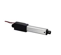 Pistone Elettrico, Micro attuatore lineare 6V 12V 24V, motore 10/21/30/50 / 100mm corsa for telecomandi robotica domotica(24V 5MMS 188N,100mm stroke)