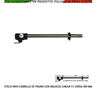 Pistone Inox Ricambi Motore Cancello Carrello Chiave Blocco Linear 11 VH400 BH24