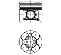 Pistone KOLBENSCHMIDT 40660600