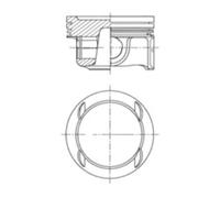 Pistone KOLBENSCHMIDT 41784600