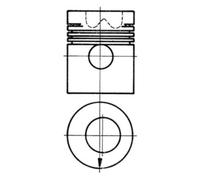 Pistone KOLBENSCHMIDT 93175600