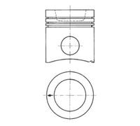 Pistone KOLBENSCHMIDT 94943600
