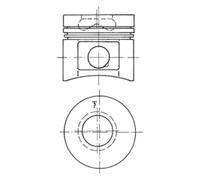 Pistone KOLBENSCHMIDT 99516600