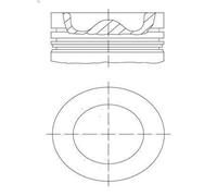MAHLE 009 99 00 Pistone per ASTRA,IVECO