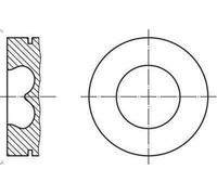 Pistone MAHLE 013 PI 00107 002 per FORD TRANSIT Furgone (FA_ _) 2.4 2004-2006