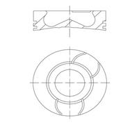 Pistone MAHLE 021 PI 00123 002