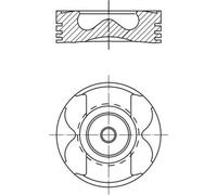 Pistone MAHLE 021 PI 00125 002