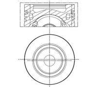 Pistone MAHLE 028 PI 00141 002 AUDI Q5 (8RB) 2 2009-2017