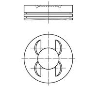 Pistone MAHLE 028 PI 00153 002