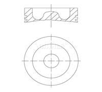 Pistone MAHLE 061 PI 00129 000