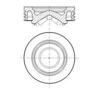 Pistone MAHLE 061 PI 00138 000 SCANIA R I 12.742 2007-2019