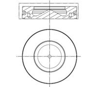 Pistone MAHLE 081 PI 00113 002 BMW 3 (E90) 2 2004-2011