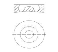 Pistone MAHLE 439 01 00