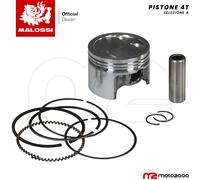 PISTONE MALOSSI 4T Ø 49 CON SPINOTTO Ø 13 E 3 SEGMENTI RETTANGOLARI SELEZIONE A