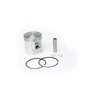 Pistone Malossi A, perno pistone Ø 10mm, 2 anelli trapezoidali per Minarelli