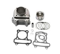 Pistone Motocicletta Per Kymco Per Agility 50 R10 Per Filly Per Super 8 50cc 4 Tempi 139QMB Motore 52mm 105cc Big Bore Kit Cilindro Da Per Corsa Kit Blocco Cilindro