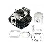 Pistone Motocicletta Per YAMAHA YZ125 DT125 1974-1981 Kit Guarnizione Cilindro Pistone Estremità Superiore Da 56 Mm