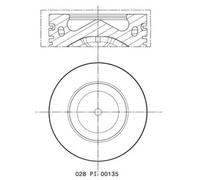Pistone motore 028 PI 00135 000 MAHLE per AUDI VW