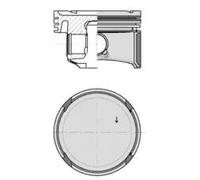 KOLBENSCHMIDT 40795600 Pistone motore