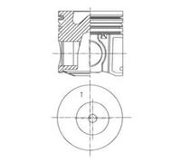 KOLBENSCHMIDT 41500600 Pistone