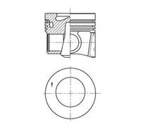 Pistone motore 41708600 KOLBENSCHMIDT per SEAT VW SKODA AUDI