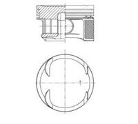 Pistone motore 41724600 KOLBENSCHMIDT per MERCEDES-BENZ Coupé