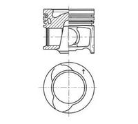 Pistone motore 41812620 KOLBENSCHMIDT per RENAULT NISSAN DACIA