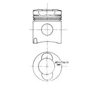 Pistone motore 90669600 KOLBENSCHMIDT per DEUTZ-FAHR FENDT
