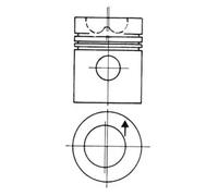 Pistone KOLBENSCHMIDT 93793600