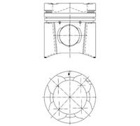 Pistone KOLBENSCHMIDT 94846600