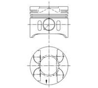 KOLBENSCHMIDT 97409610 Pistone motore