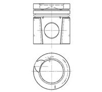 Pistone motore 99900600 KOLBENSCHMIDT per DAF BOVA SOLARIS GINAF
