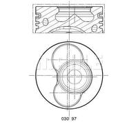 Pistone MAHLE 030 97 00