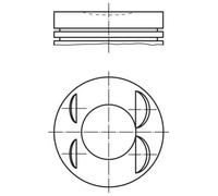 MAHLE 021 PI 00127 001 Pistone motore